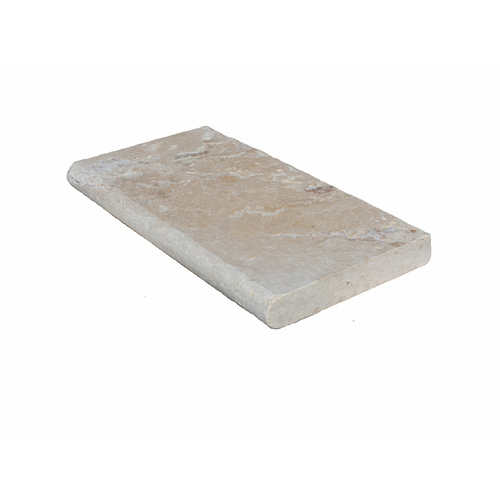 12" X 24" 5cm Leonardo Coping Tumbled Travertine