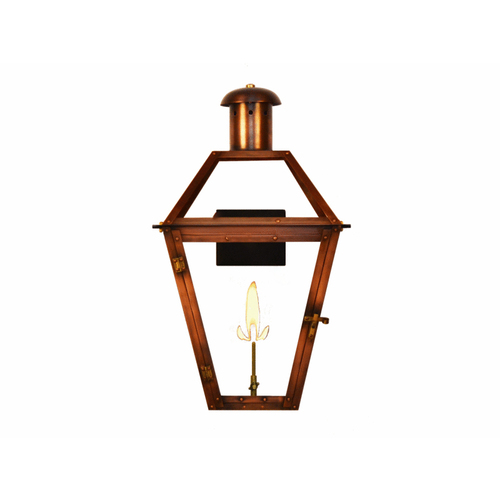 THE COPPERSMITH GT-18W Georgetown 18" Weiyan Simulated Flame Led Lantern