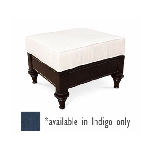 Spiced Rum Grenada Ottoman W/ Cushion