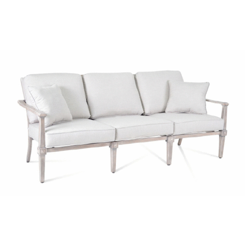 Plank & Hide Co. 20003-B Brushed Latte Pelham Sofa W/ Cushion