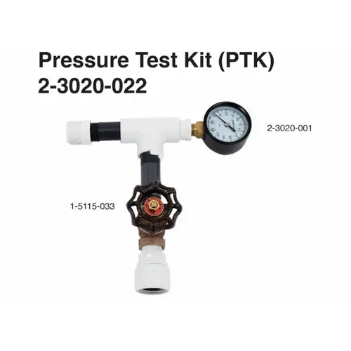 ELM DISTRIBUTION 2-3020-022 Sunup Pressure Test Kit