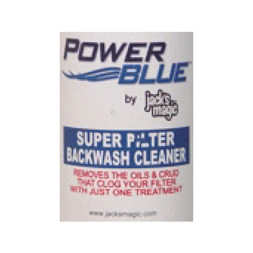 Gallon Bottle Power Blue Super Filter Backwash Cleaner