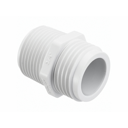 .75"x .75" Pvc Transition Nipple Mipt X Mht