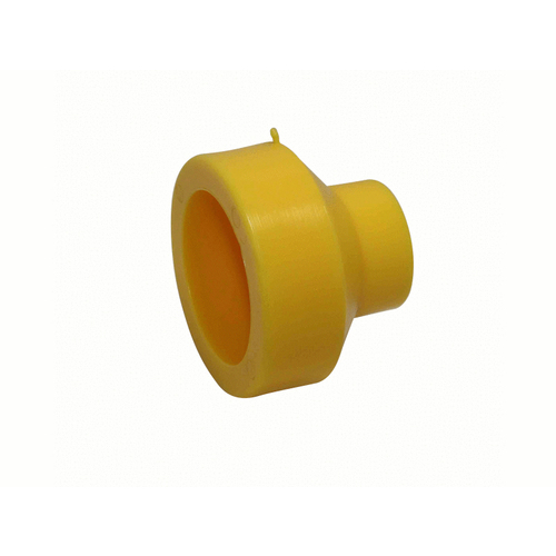 2"x1" Socket Fusion Reducer Yellow