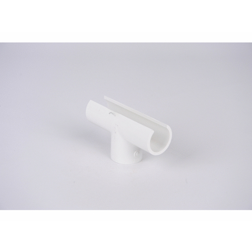 Dura Plastics Products Inc 464-007 .75" X .75" White Sch 40 Pvc Snap Tee Snap X Fipt
