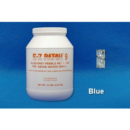 E-Z Products EZP-188 10 Lb E-z Patch 9 Pebble Plaster Repair Blue