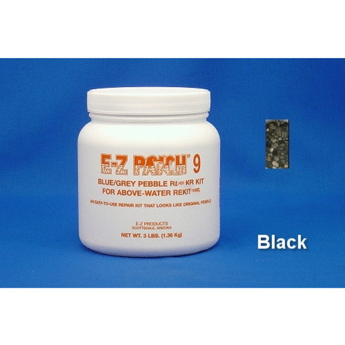 E-Z Products EZP-182 3 Lb E-z Patch 9 Pebble Plaster Repair Black