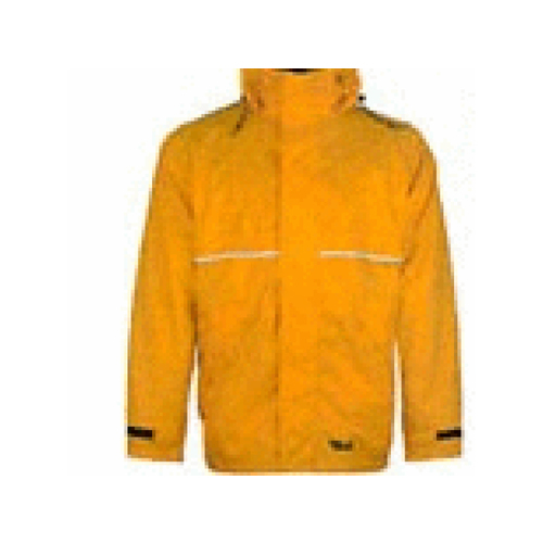 MALLORY SAFETY AND SUPPLY LLC 5125JL Journeyman Rain Jacket Yell Lg