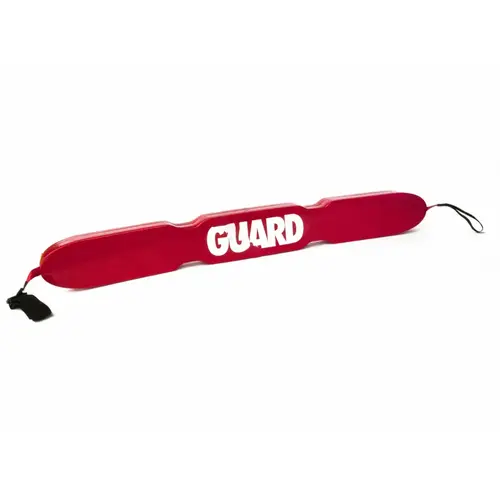 53" Cut-a-way Rescue Tube With Guard Logo Red