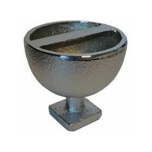 Chrome Plated Brass Cup Anchor For Concrete Pools