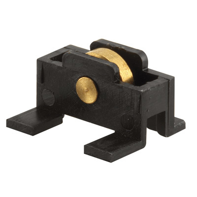 Sliding Window Roller with 1/4" Brass Wheel for Radco and Glass Emporium Windows