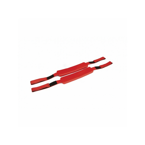 Pair Of Head Immobilizer Replacement Straps Red