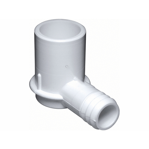 Waterway Plastics 411-3490 Barb Adapter Ell 1" Spigot X .75" Rb