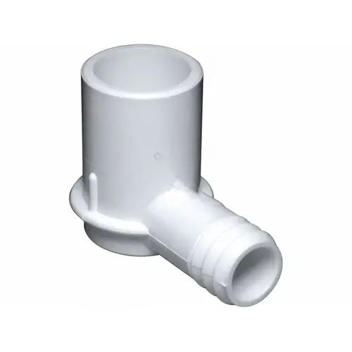 Waterway Plastics 411-3490 Barb Adapter Ell 1" Spigot X .75" Rb