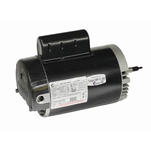 REGAL BELOIT B2977 Odp Threaded Motor Energy Efficient 1.5hp 230v 2 Speed Black