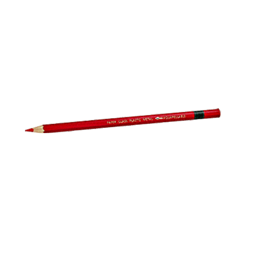 CRL 8040 Red Stabilo Glass Marking Pencils