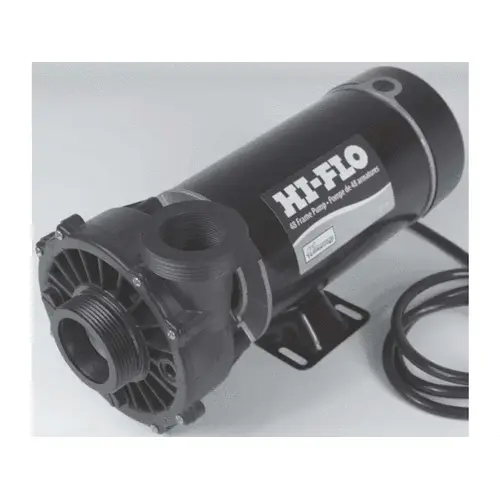 Waterway Plastics 3410410-10 1hp 115v 48fr Hi-flo Ii Spa Pump