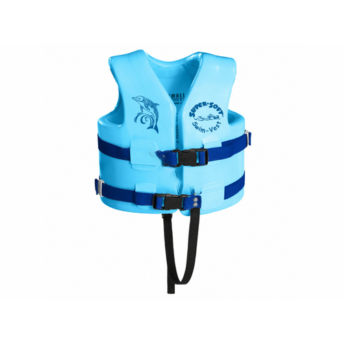 Texas Recreation 1020528 Uscg Child's Vinyl-coated Foam Swim Vest Marina Blue Xs