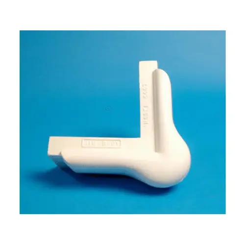 Cal-Jun Incorporated 5007 Rubber Corner Bumpers With Screws White