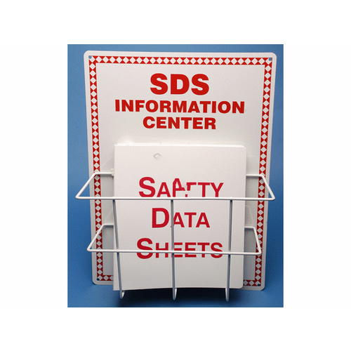 20"x15" Safety Data Sheet Information Center White