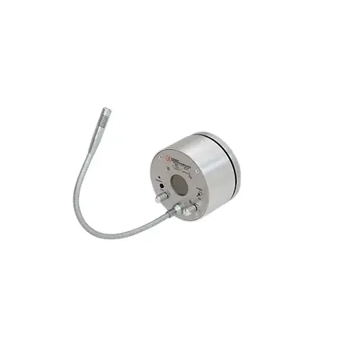 Norcon Communications TTU-1AB-3 Thru Glass Two Way Electronic Communicator Level 3 Bullet Resistance 115V/AC Voltage Satin Anodized
