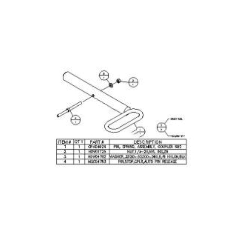 Boss Pin Kit Coupler Spring