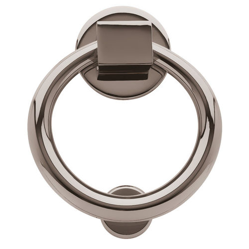 Ring Knocker, Lifetime PVD Polished Nickel