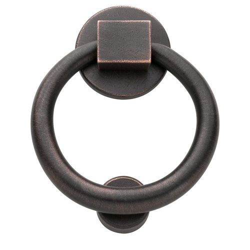 Ring Knocker, Distressed Oil Rubbed Bronze