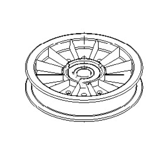 Exmark X1 Nylon Ilder Pulley