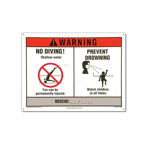 Nspf Double Safety Sign