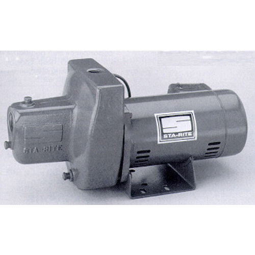 ProJet Series Jet Pump, 1-Phase, 14.8/7.4 A, 115/230 V, 1 hp, 25 ft Max Head, 21.4 gpm, Iron