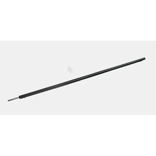 4' Black Fence Support Pole