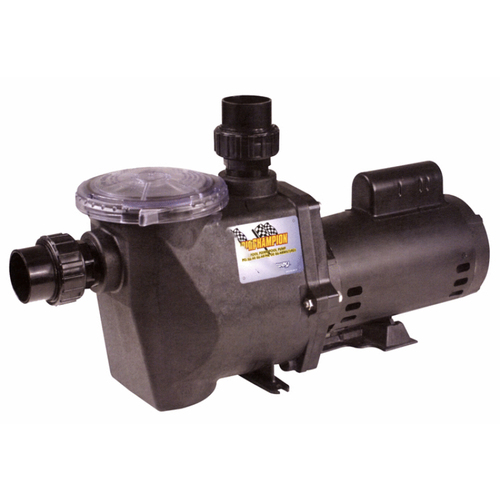 Waterway Plastics CHAMPE-115 1-speed Champion 56-frame Full Rated In Ground Pool Pump 1-1/2 Hp 115/230v