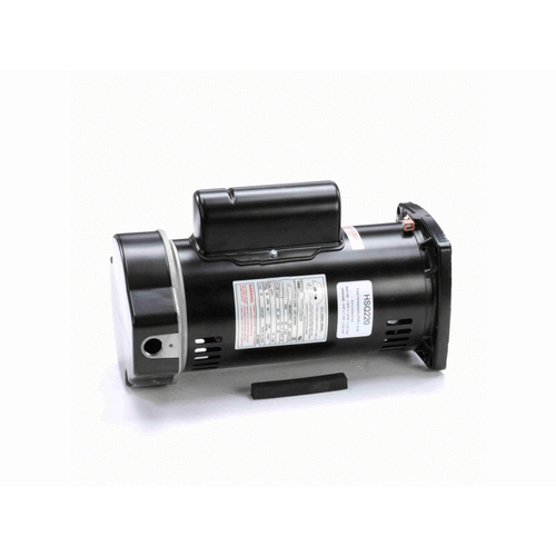 Square Flange Pool And Spa Pump Motor 2.20hp 230v Satin Black