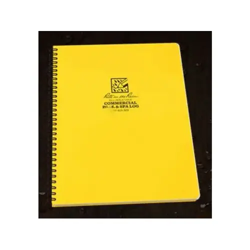 Commercial Pool & Spa Log Book