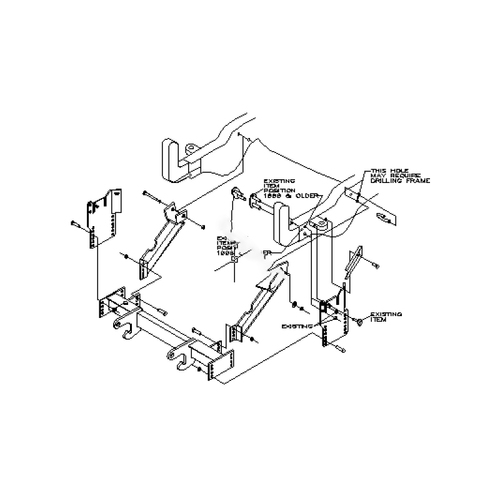 1994-2002 Dodge 2500/3500 Undercarriage