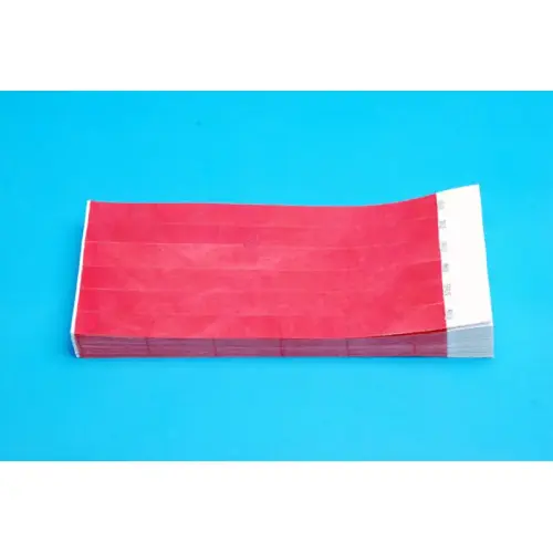 MEDTECH WRISTBANDS TYVEK 3/4" AQUA Tyvek 500/pk Aqua One-time Use Wrist Bands