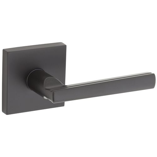 Montreal Lever with Square Rose Half Dummy Iron Black Finish