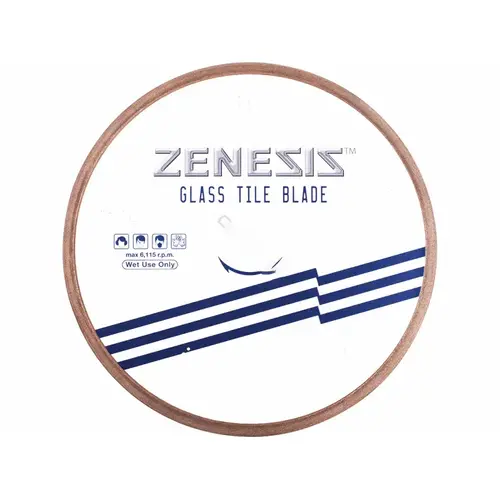 4.5"x.060"x7/8-5/8" Zenesis Glass Tile Wet Blade