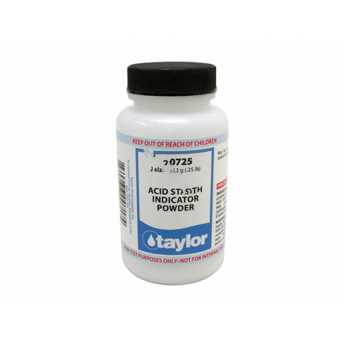 TAYLOR R-0725-J .25lb Acid Starch Indicator Powder Clear