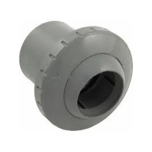 Waterway Plastics 400-1417EB 1-1/2" Mpt Gray Threaded Eyeball Fittings With 1" Eyeball Opening Bagged