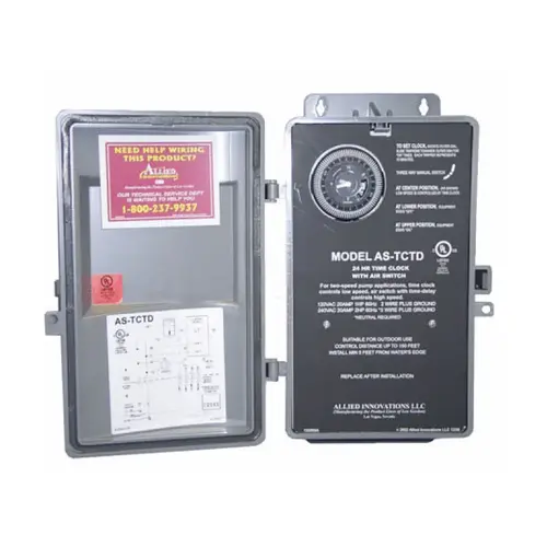 Misc Vendor 923065-007 Air Cntrl W/clock&10min Delay