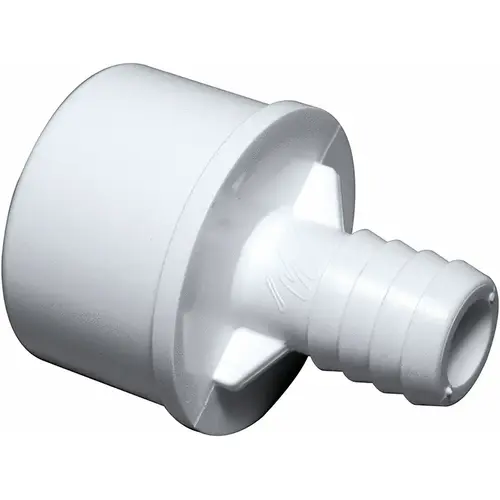 Waterway Plastics 413-4370 1 1/2" Spg X 3/4" Rib Barb Adapter