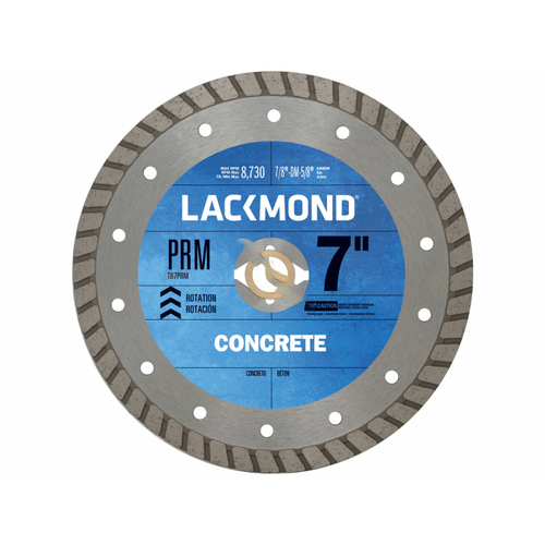 LACKMOND LLC TB4PRM 4" 7/8"-20mm-5/8" Prm General Purpose Turbo Blade