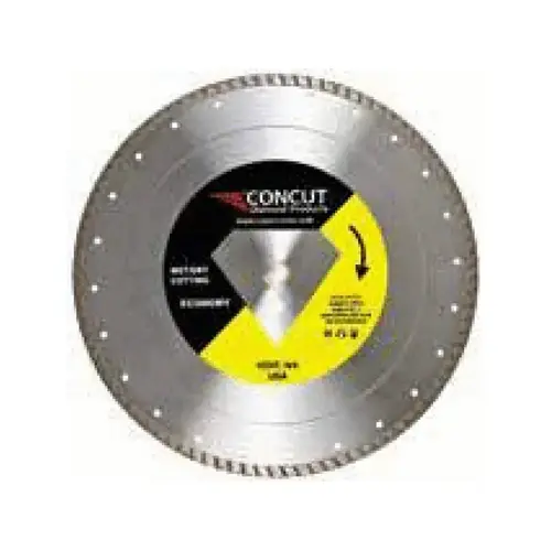DDM|CONCUT DIAMOND TOOLS DMC2000T-4 4"x.080x7/8-5/8" Economy Turbo