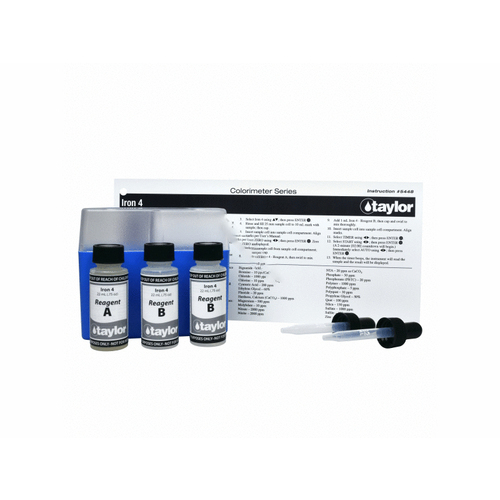 Iron 0-4 Ppm Colorimeter Reagent Pack