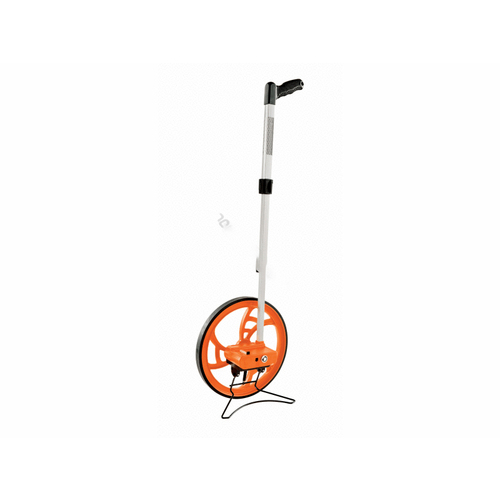 Roadrunner Series Measuring Wheel, 9999.9 ft, 12-1/2 in Wheel, Polycast Wheel, ABS, Orange