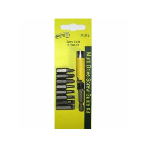 Multi Drive Screw Drive With 8 Assorted Bits