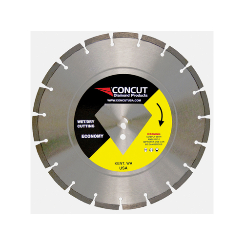 DDM|CONCUT DIAMOND TOOLS DMC2000S-14 14"x.125" Econo Concrete Blade Segmented