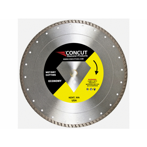 DDM|CONCUT DIAMOND TOOLS DMC2000T-14 14"x.125" Economy Concrete Blade Turbo